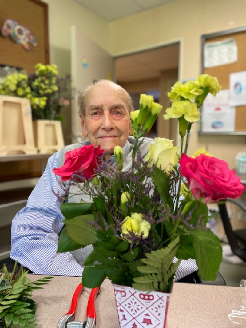 Atelier floral avec notre fleuriste d'Aix-Noulette