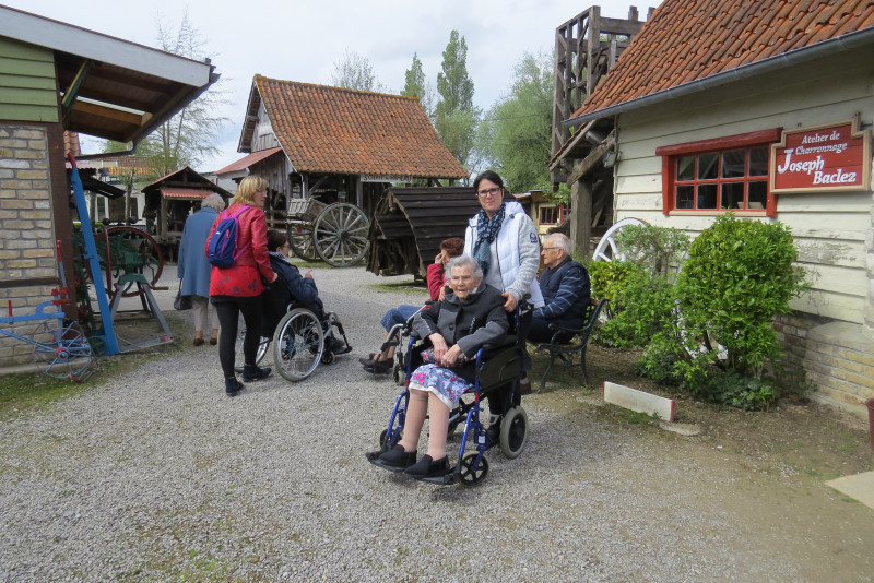 Sortie au village Saint -Joseph Avril 2019