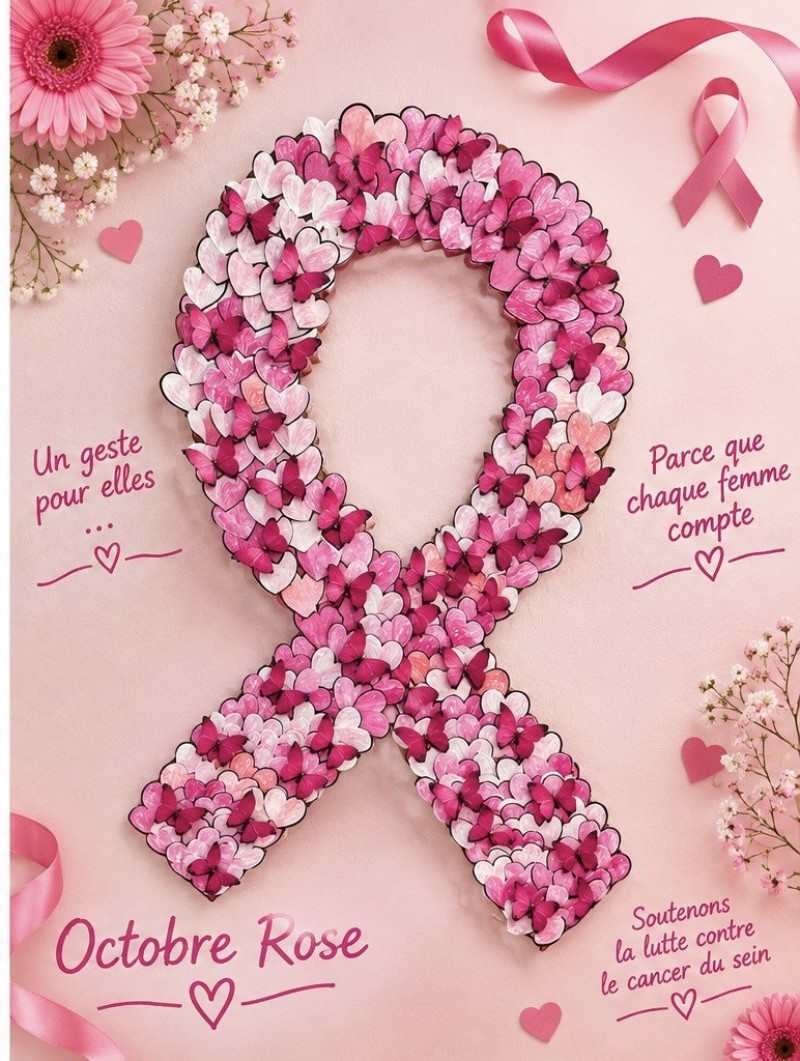 🎀 Octobre Rose : la créativité au service d’une belle cause ! 🎀