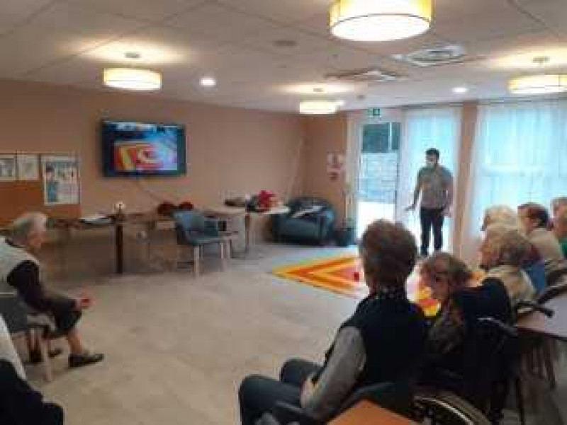 Tournoi de Boccia inter-Ehpad en visio